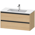 Duravit K25264030300000 Ketho.2 Wall Mount Vanity Cabinet