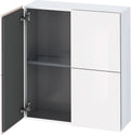 Duravit LC116708585 L-Cube Wall Mount Linen Cabinet