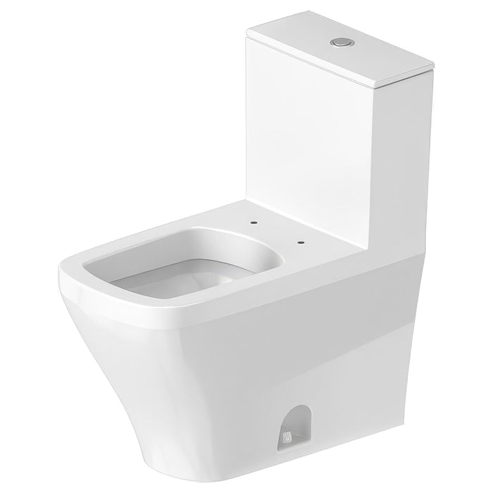 Duravit 2157010005 DuraStyle 1.32/0.92 GPF Dual Flush Elongated One Piece Toilet in White