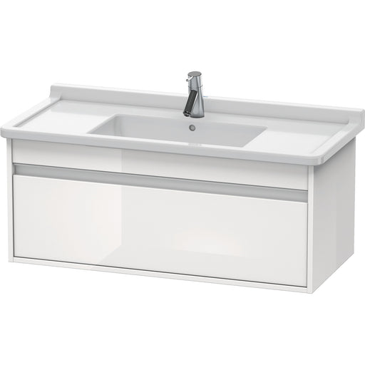 Duravit KT666502222 Ketho Wall-Mount Vanity Unit White