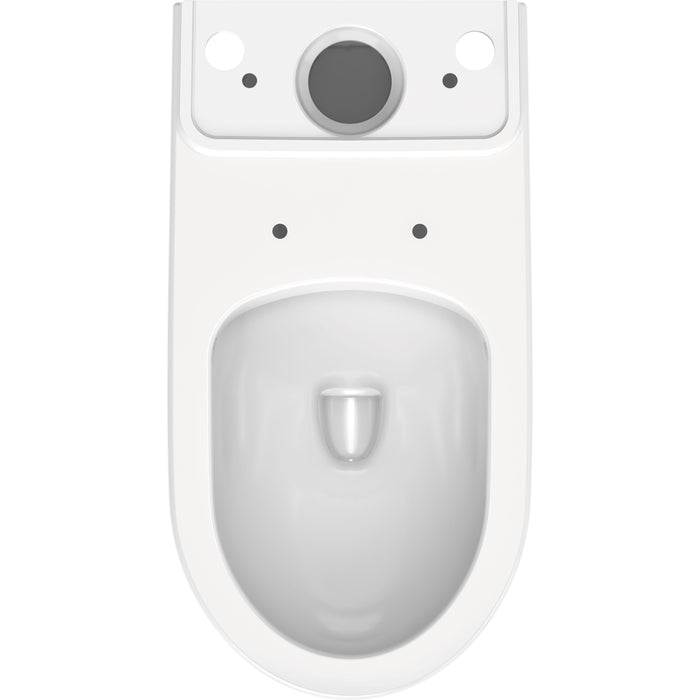 Duravit 2188010085 No.1 1.28 GPF Rimless Elongated Toilet Bowl in White