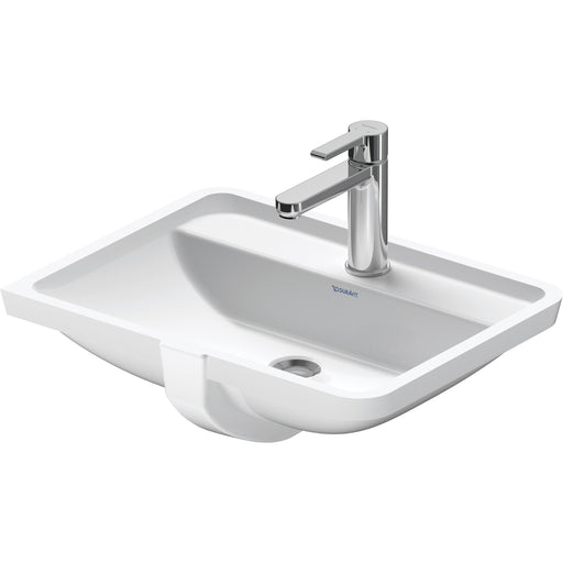 Duravit 0302490000 Starck 3 Undermount Bathroom Sink with Overflow