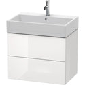Duravit LC627602222 L-Cube Wall Mount Vanity Cabinet