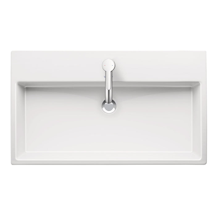 Duravit 2350800000 Vero 31 1/2" Rectangular Wall Mounted Bathroom Sink with 1 Hole