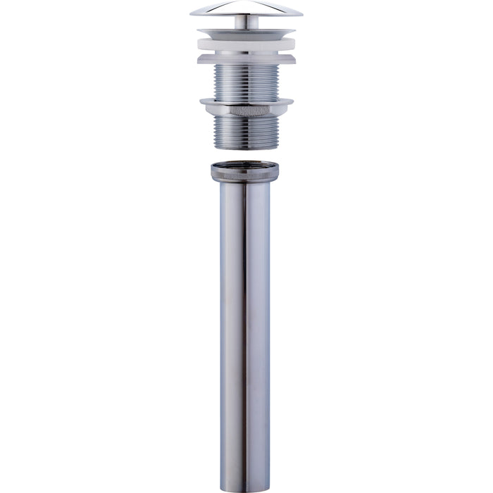 Duravit 0050381092 Slotted Waste Chrome