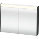 Duravit BR7102049496000 Brioso Mirror Cabinet with Lighting Graphite