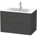 Duravit BR410204949 Brioso Wall-Mount Vanity Unit Graphite