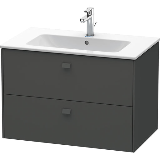 Duravit BR410204949 Brioso Wall-Mount Vanity Unit Graphite