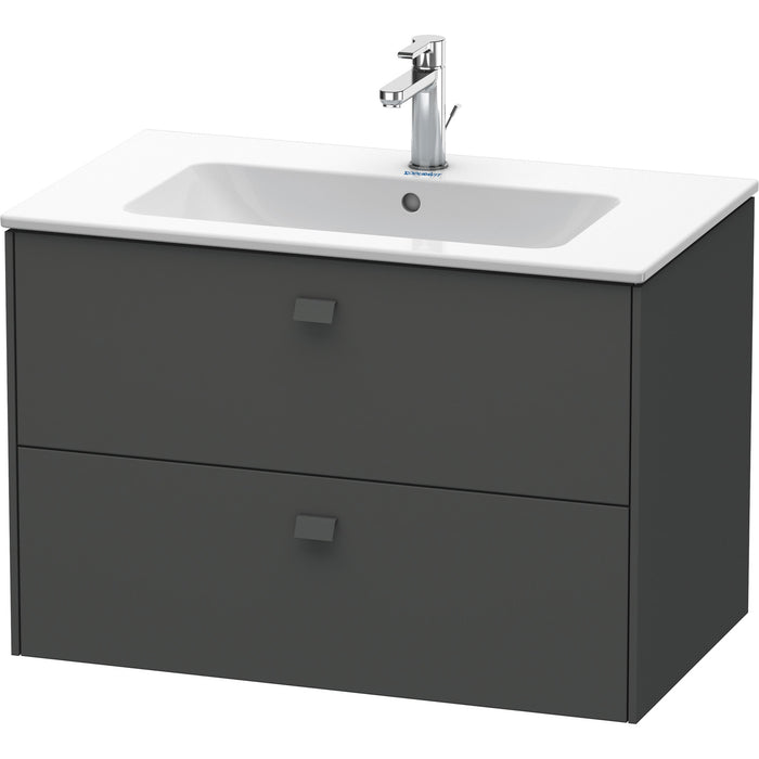 Duravit BR410204949 Brioso Wall-Mount Vanity Unit Graphite