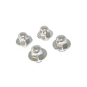 The TOTO THU111 is a set of four genuine replacement retro-fit mounting nuts for toilet installation applications, providing secure, reliable toilet mounting.