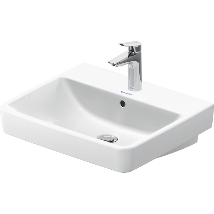 Duravit 2375550087 No.1 21 5/8" Rectangular Wall Mounted Bathroom Sink