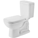 Duravit D4005700 D-Code Two-Piece Toilet Kit White