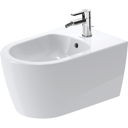 Duravit 22881500001 ME by Starck Wall-Mounted Bidet White with WonderGliss