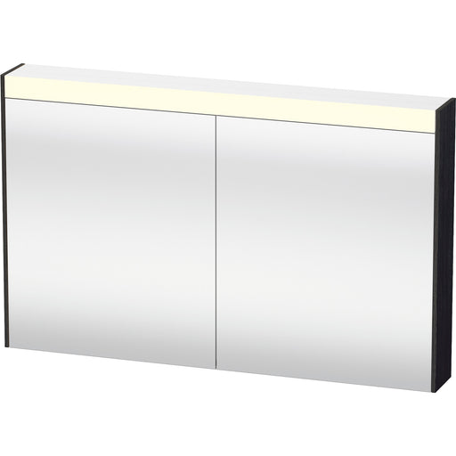 Duravit BR7103016166000 Brioso Mirror Cabinet with Lighting Oak Black