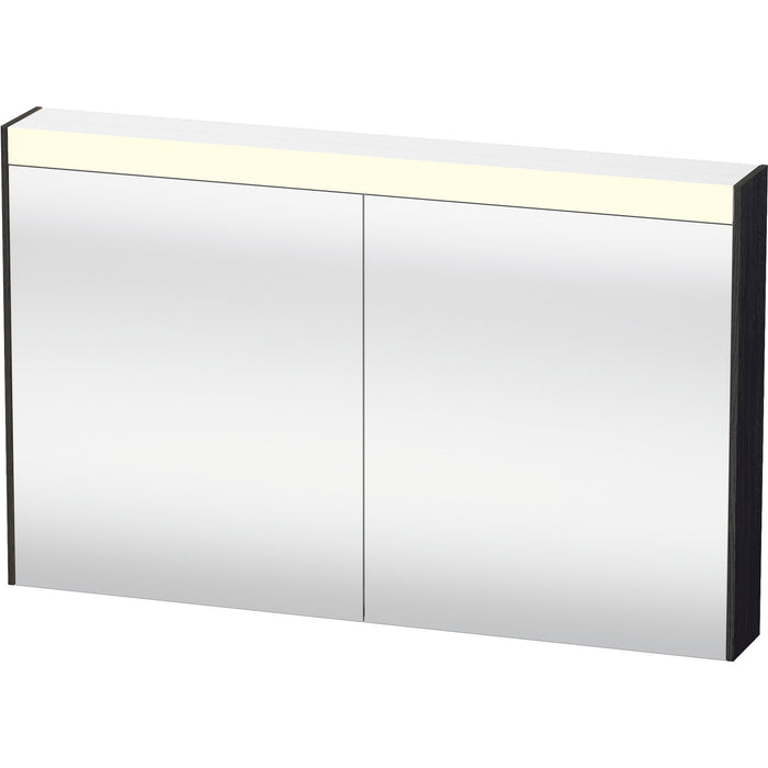 Duravit BR7103016166000 Brioso Mirror Cabinet with Lighting Oak Black