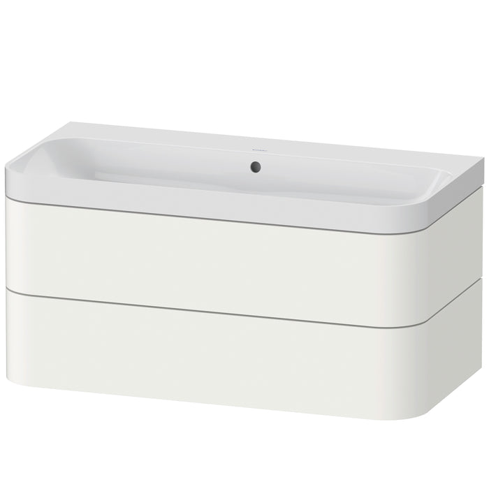 Duravit HP4348N3636 Happy D.2 Wall Mount C-Shaped Vanity