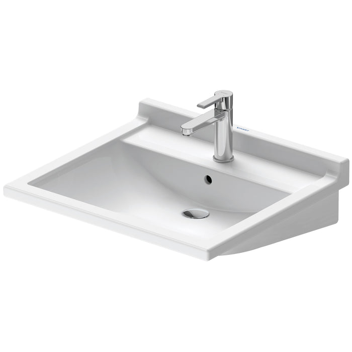 Duravit 0309600087 Starck 3 23 5/8" Wall Mounted Bathroom Sink