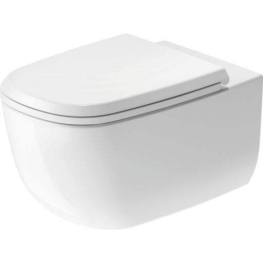 Duravit 259809AB92 Aurena Dual Flush Round Wall Mounted Toilet