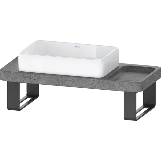 Duravit D4800600 Qatego 39 3/8" Console Bathroom Sink and Lavica Stone