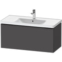 Duravit DE42560BD490000 D-Neo Wall-Mount Vanity Unit Graphite Matte
