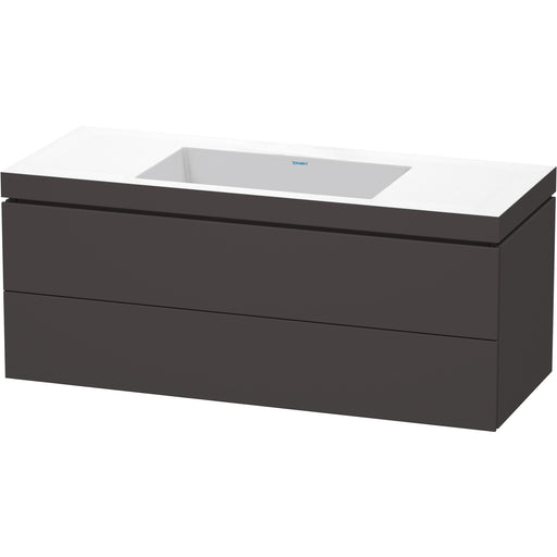 Duravit LC6929N8080 L-Cube Wall Mount C-Bonded Vanity