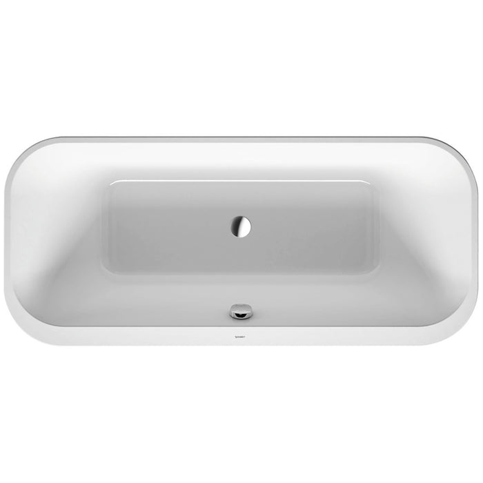 Duravit 700453000000090 Happy D.2 Freestanding Bathtub Acrylic