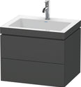 Duravit LC6926O4949 L-Cube Wall Mount C-Bonded Vanity