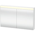 Duravit BR7103018186000 Brioso Mirror Cabinet with Lighting White