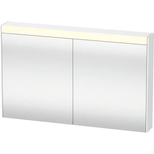 Duravit BR7103018186000 Brioso Mirror Cabinet with Lighting White