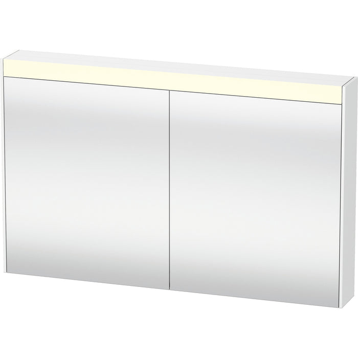 Duravit BR7103018186000 Brioso Mirror Cabinet with Lighting White