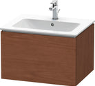 Duravit LC614001313 L-Cube Wall-Mount Vanity Unit American Walnut