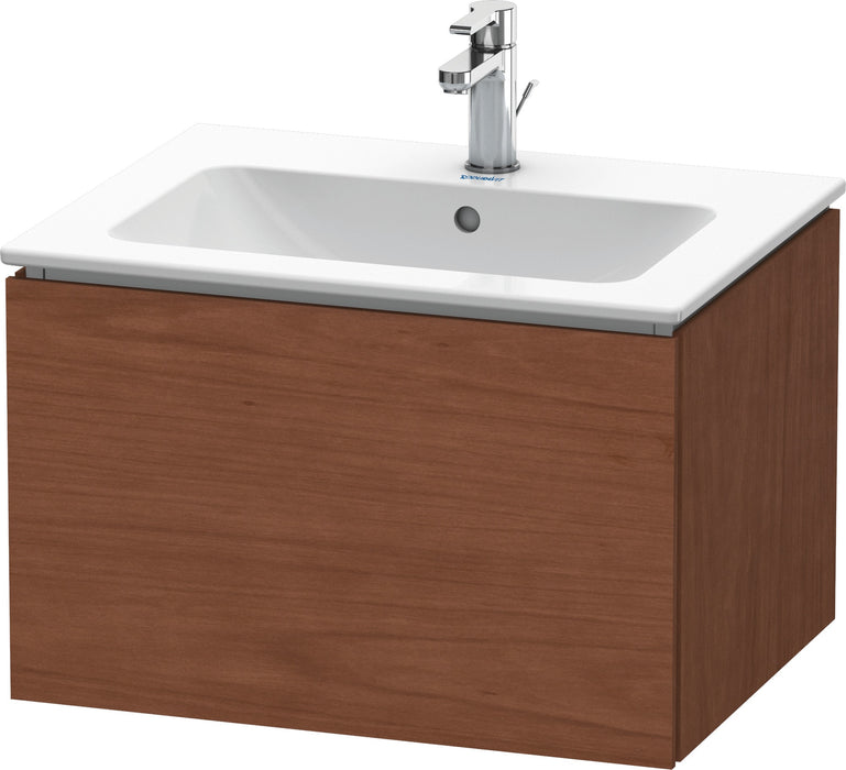 Duravit LC614001313 L-Cube Wall-Mount Vanity Unit American Walnut