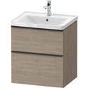 Duravit DE43590BD350000 D-Neo Vanity Unit Wall-Mounted Oak Terra