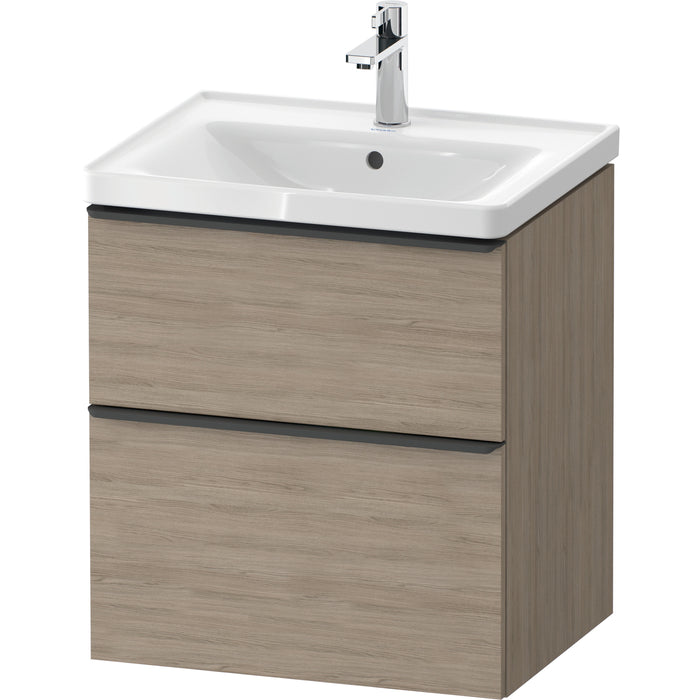 Duravit DE43590BD350000 D-Neo Vanity Unit Wall-Mounted Oak Terra