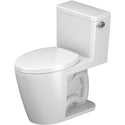 Duravit 205101AAU4 D-Neo PRO Series 1.28 GPF Elongated One Piece Toilet