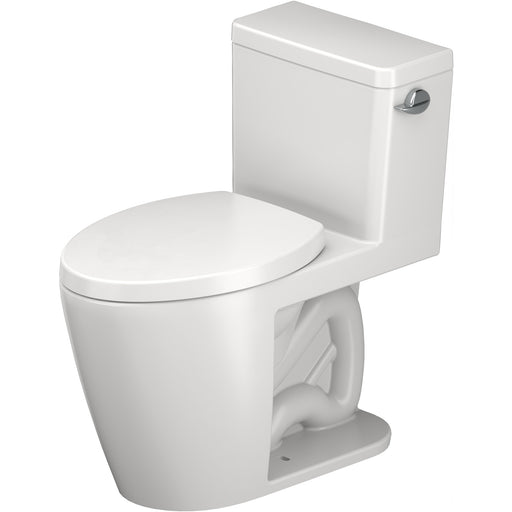 Duravit 205101AAU4 D-Neo PRO Series 1.28 GPF Elongated One Piece Toilet