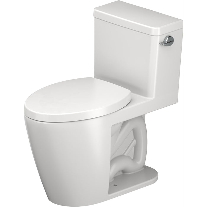 Duravit 205101AAU4 D-Neo PRO Series 1.28 GPF Elongated One Piece Toilet