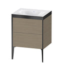 Duravit XV4709NB235P XViu C-Bonded Floorstanding Vanity Kit Oak Terra