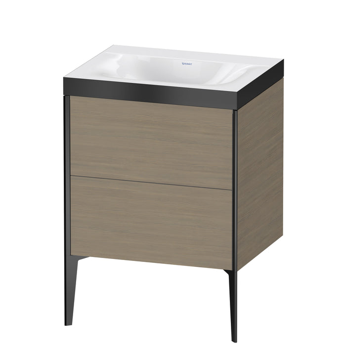Duravit XV4709NB235P XViu C-Bonded Floorstanding Vanity Kit Oak Terra