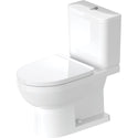 Duravit D4061400 No.1 Dual Flush Elongated Two Piece Toilet