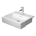 Duravit 03825500301 Vero Air Semi-Recessed Bathroom Sink with WonderGliss