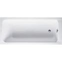 Duravit 700096000000092 D-Code x Drop-in Bathtub with Reversible Drain