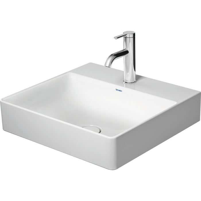 Duravit 2353500044 DuraSquare 19 5/8" Wall Mounted Bathroom Sink and