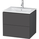 Duravit LC624004949 L-Cube Wall Mount Vanity Cabinet