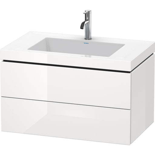 Duravit LC6927O2222 L-Cube Wall Mount C-Bonded Vanity