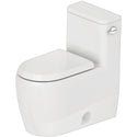 Duravit 20220120U4 Qatego 1.28 GPF Elongated One Piece Toilet