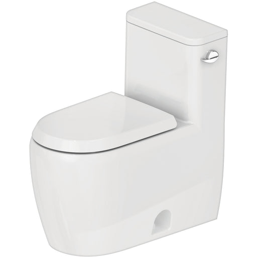 Duravit 20220120U4 Qatego 1.28 GPF Elongated One Piece Toilet