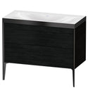 Duravit XV4711NB216P XViu C-Bonded Floorstanding Vanity Kit Oak Black
