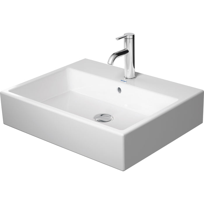Duravit 2352600087 Vero 23 5/8" Rectangular Vessel Bathroom Sink