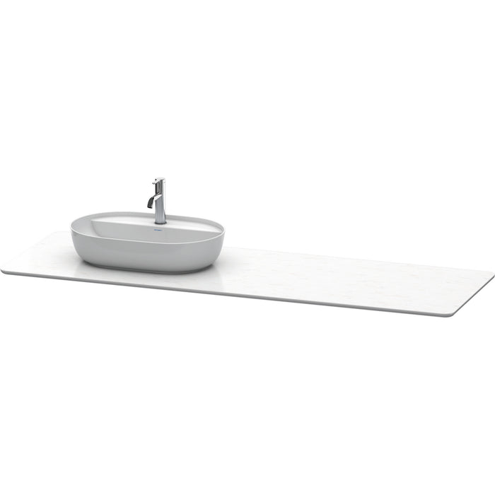 Duravit LU9468L1717 Luv Quartz Structure with One Bathroom Sink Cutout